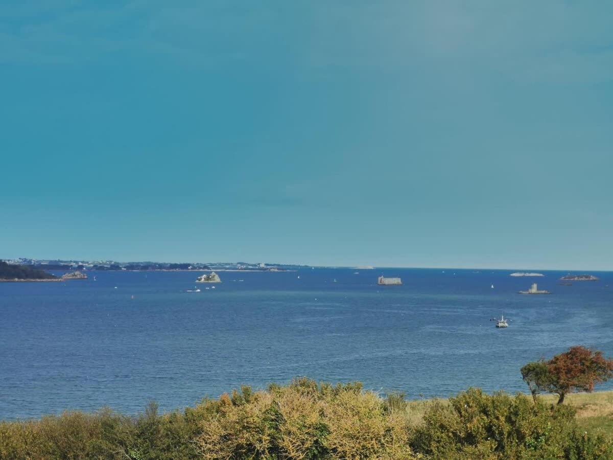 Kermartin - Maison De Famille Avec Vue Sur La Baie De Morlaix Plouezoc'h Luaran gambar
