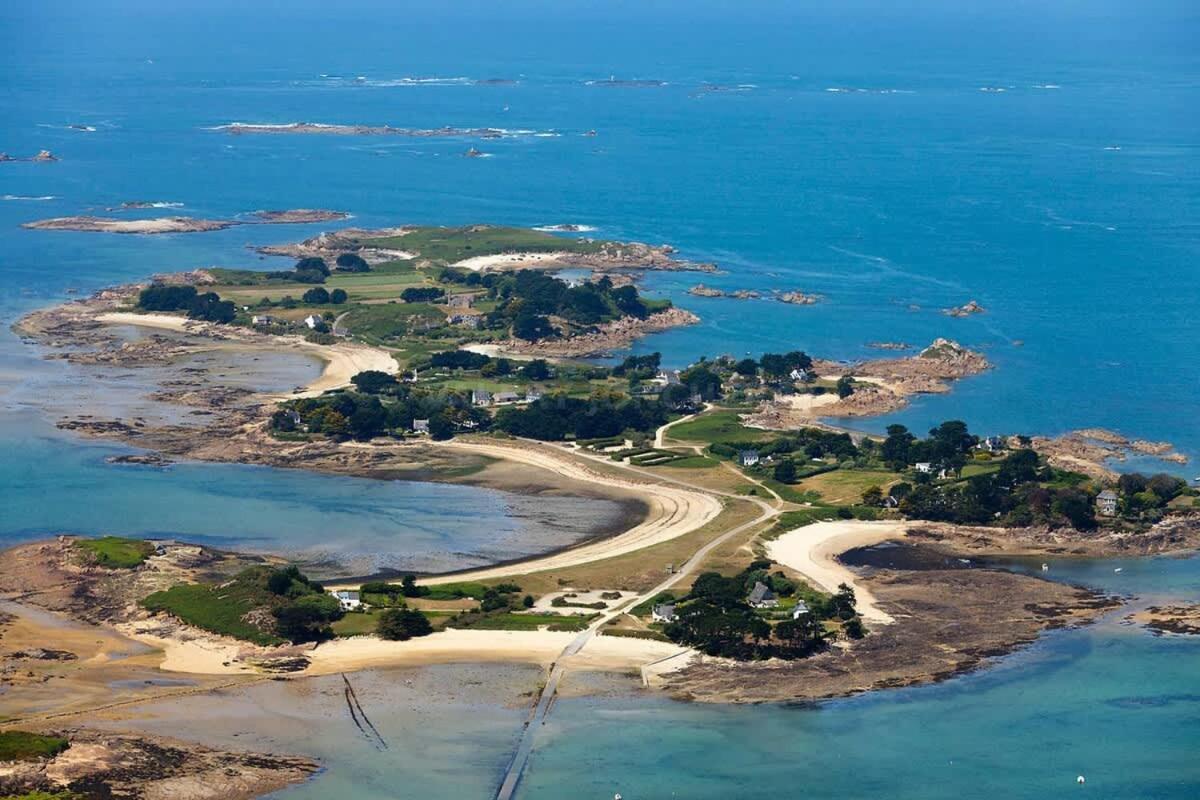 Kermartin - Maison De Famille Avec Vue Sur La Baie De Morlaix Plouezoc'h Luaran gambar