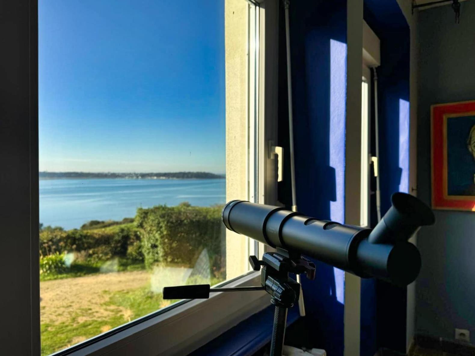 Kermartin - Maison De Famille Avec Vue Sur La Baie De Morlaix Plouezoc'h Luaran gambar